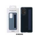 Oryginalne etui Samsung Galaxy A33 5G Slim Strap Cover,z paskiem, blue