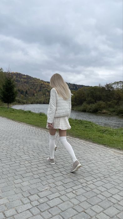 Спідниця в клітинку, міні спідниця Fashionista