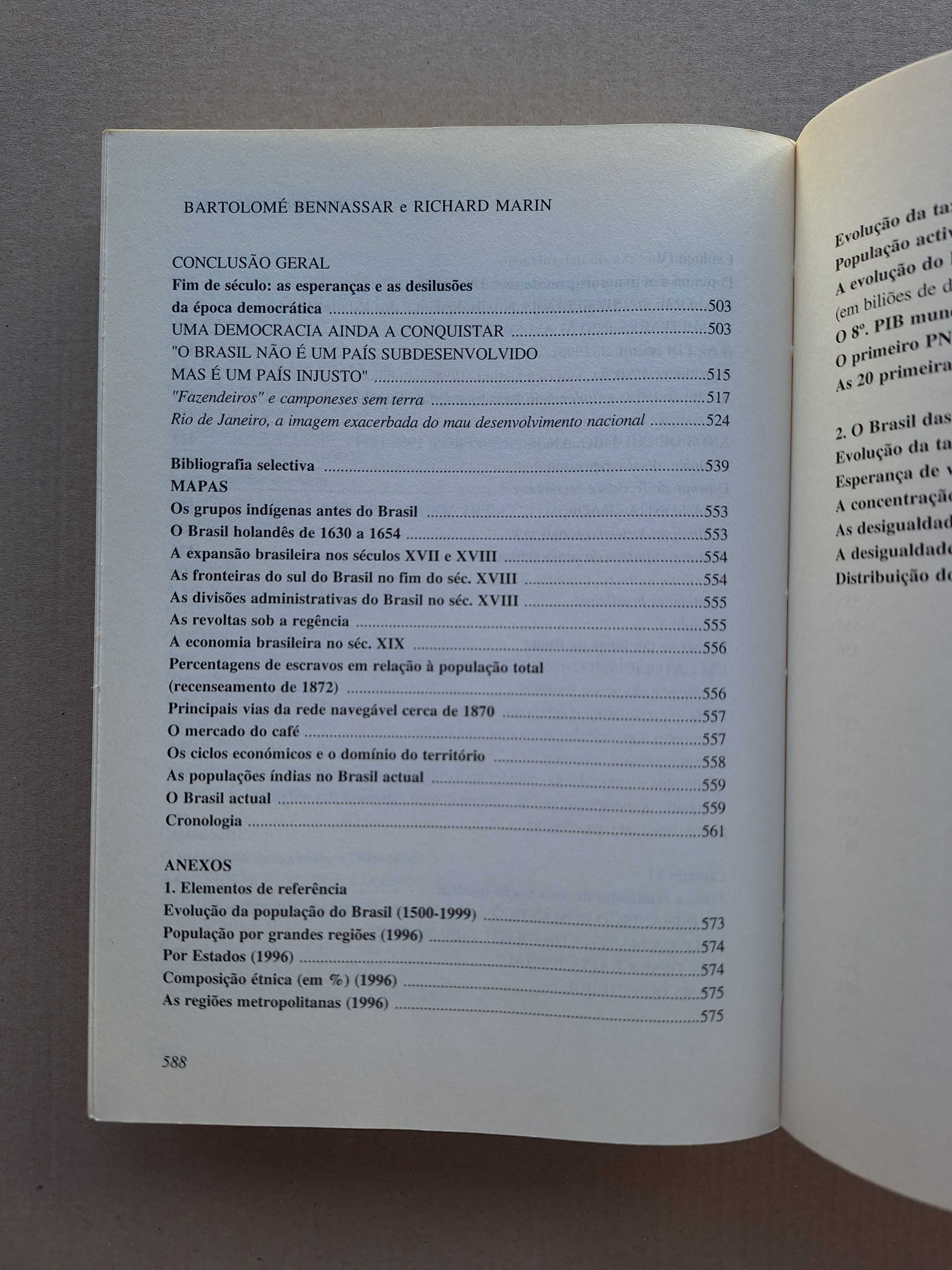 História do Brasil, 1500 a 2000 - Bartolomé Bennassar e Richard Marin