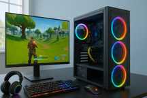 Zestaw Komputer Gamingowy CORE i5, RX-580 8GB ,512-SSD, WIN10 RGB