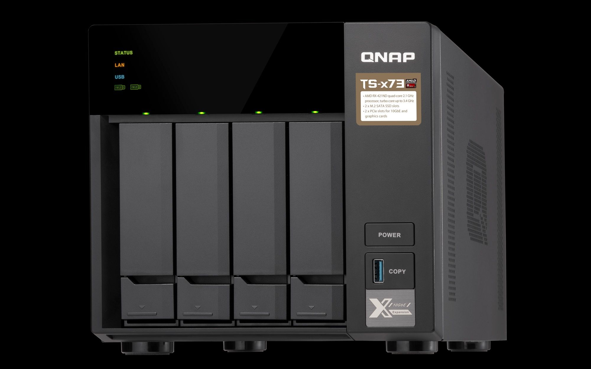QNAP NAS TS-473 64GB RAM 100% sprawny