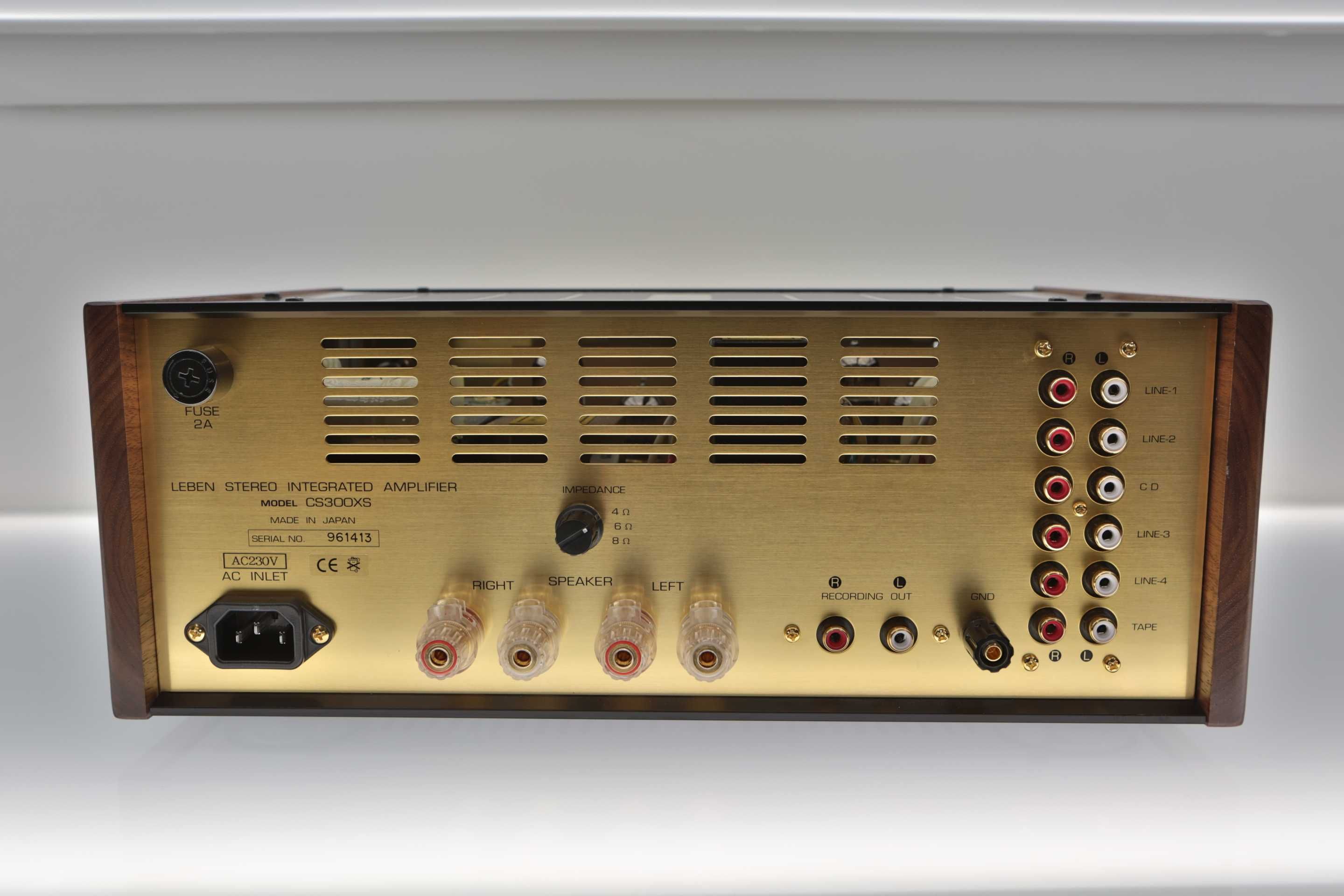 Leben CS-300F lampowy wzmacniacz zintegrowany