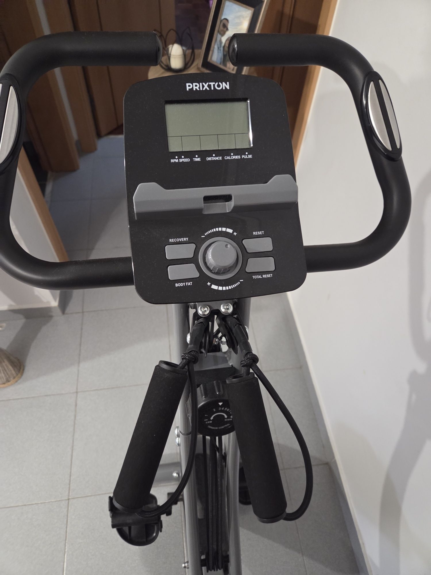 Bicicleta estática nova!