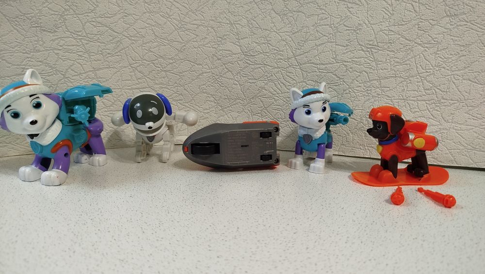 Робопес, Эверест, Зума на лодке Щенячий патруль