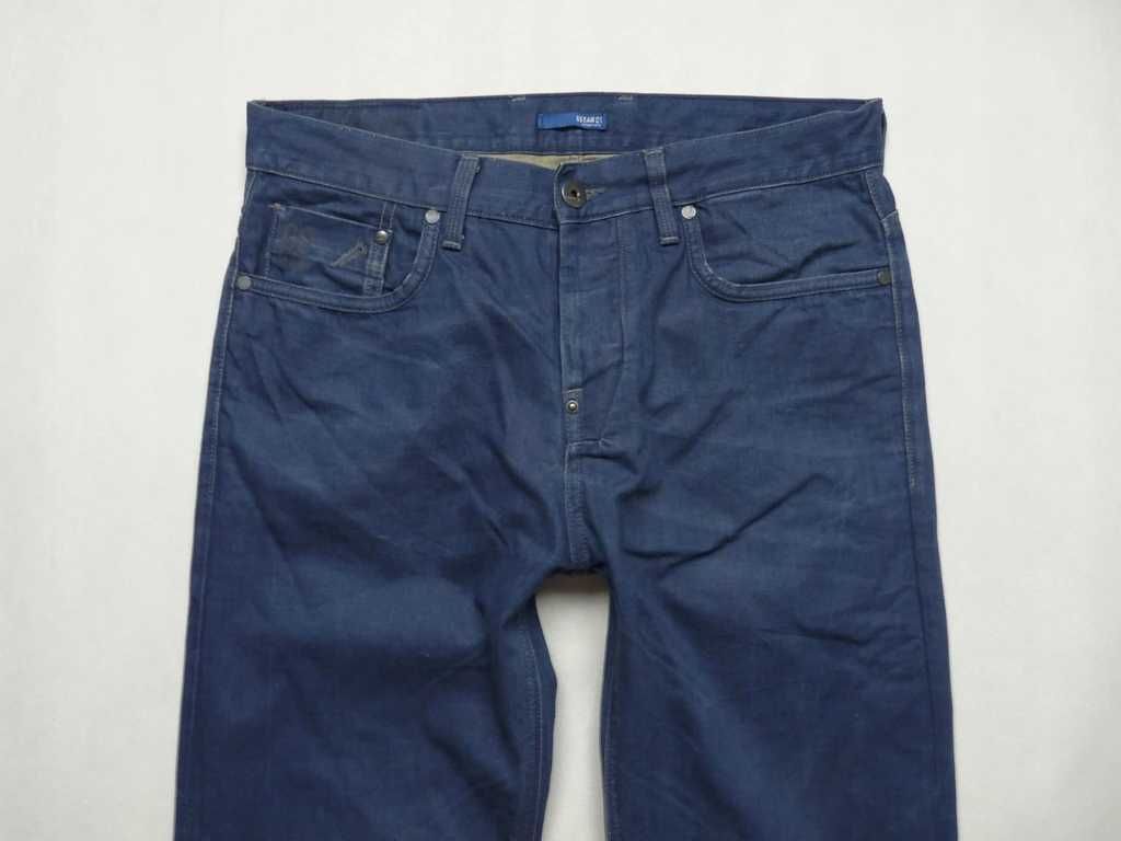 G-STAR RAW 33/36 męskie granatowe jeansy PAS 88 W33 L36 diesel slim