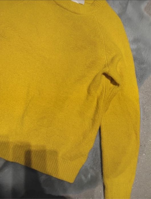 Żółty sweter H&M rozmiar S