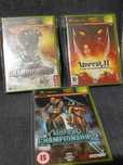 Lote 3 Jogos Unreal Xbox Completos
