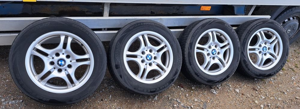 Bmw e46 e90 e60 Koła Felgi Całoroczne 225/55R16