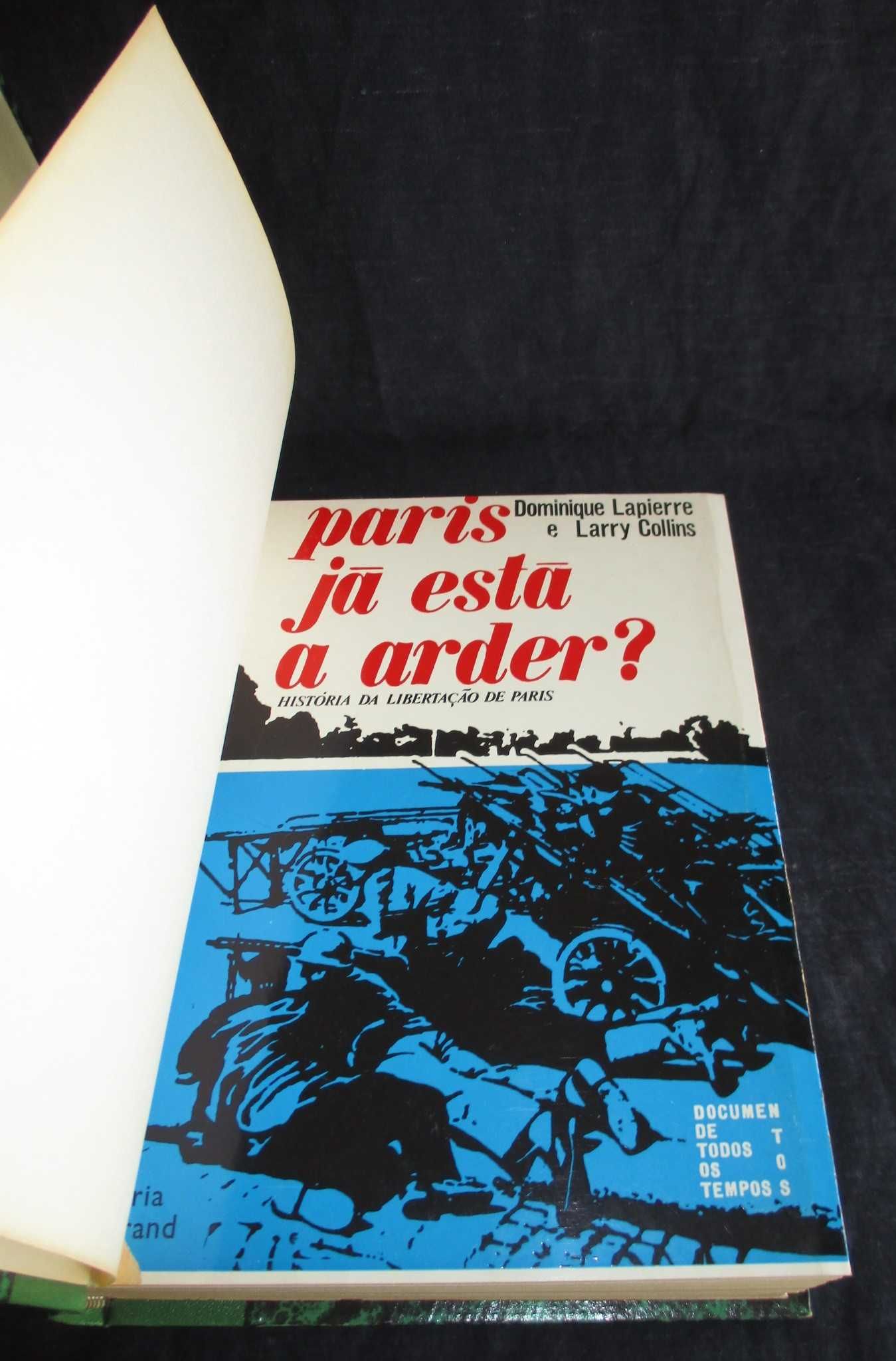 Livro Paris Já Está a Arder? Dominique LaPierre