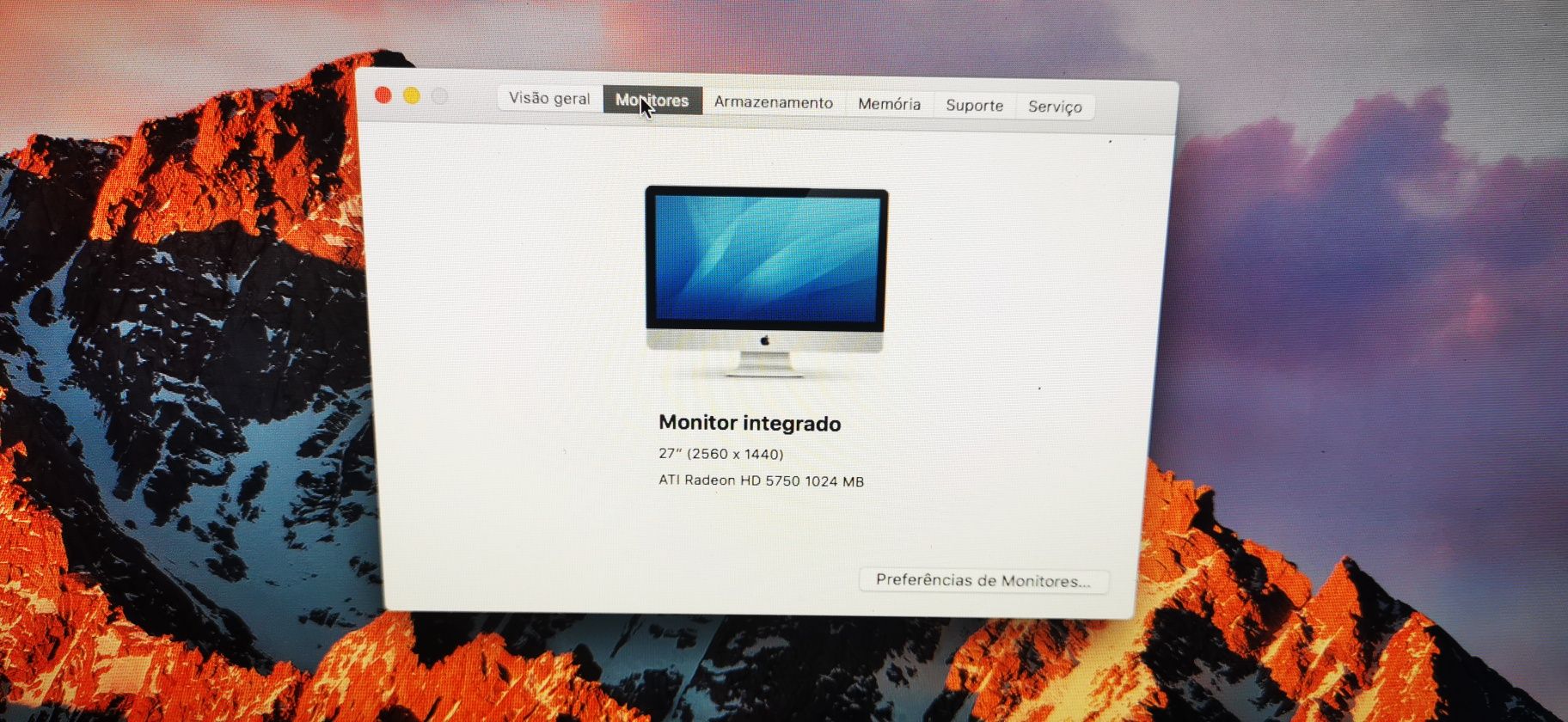 Imac 27" com rato e teclado
