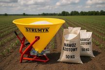 Rozsiewacz Do Nawozów Nawozu Lejek Sadowniczy 200-500L Litrów