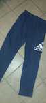 Spodnie dresowe adidas granatowe L