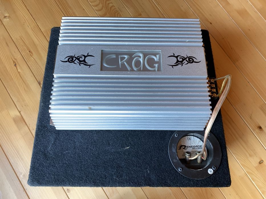 Продам саббуфер з підсилювачем Renegade