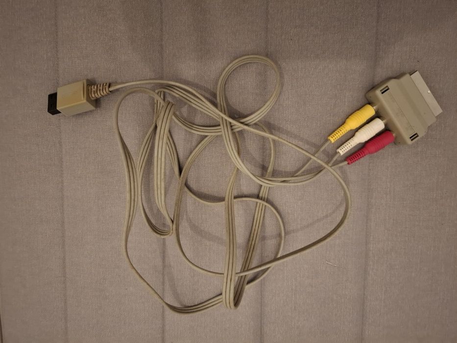 Wii - cabo de ligação à TV (ficha SCART)