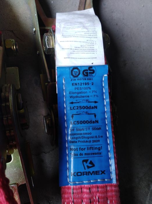Pas transportowy Kormex 10 metrow