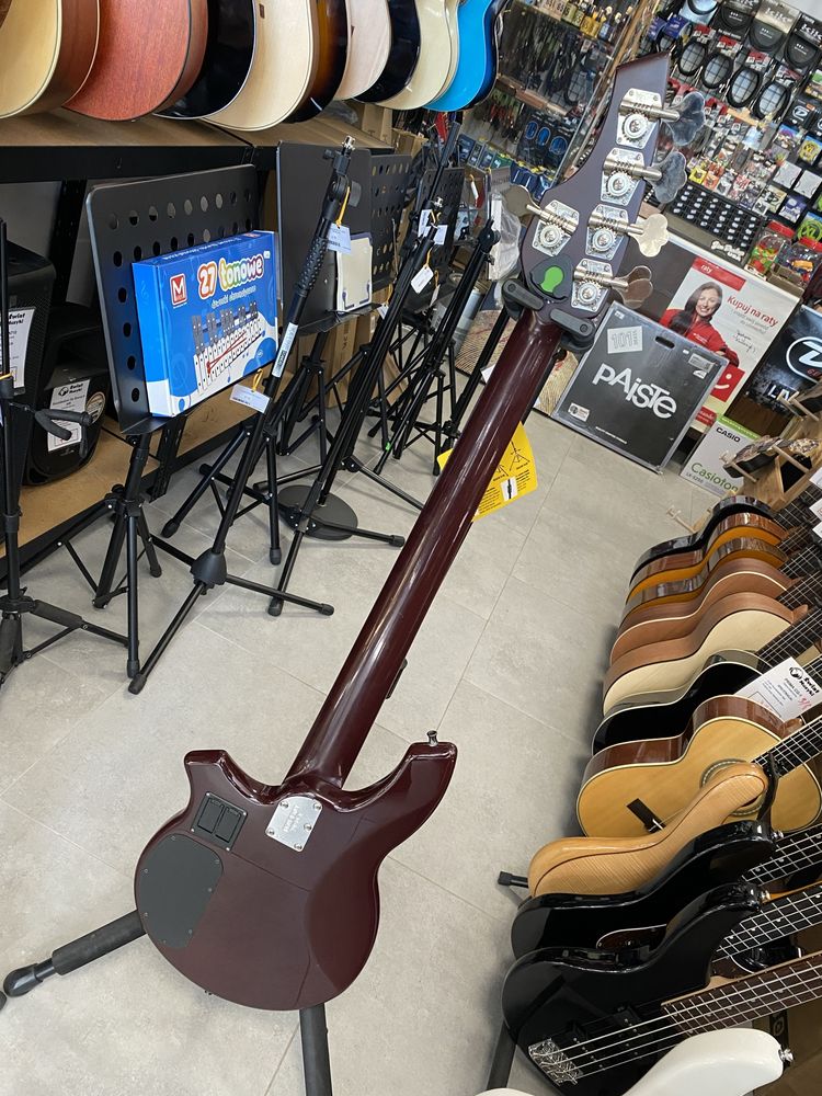Music Man Bongo 5 Gitara Basowa + CASE + PAS SKÓRZANY