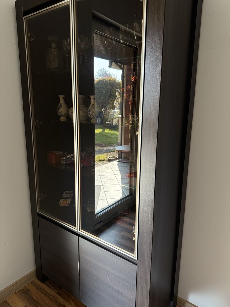 Kredens Szafa Black Red White