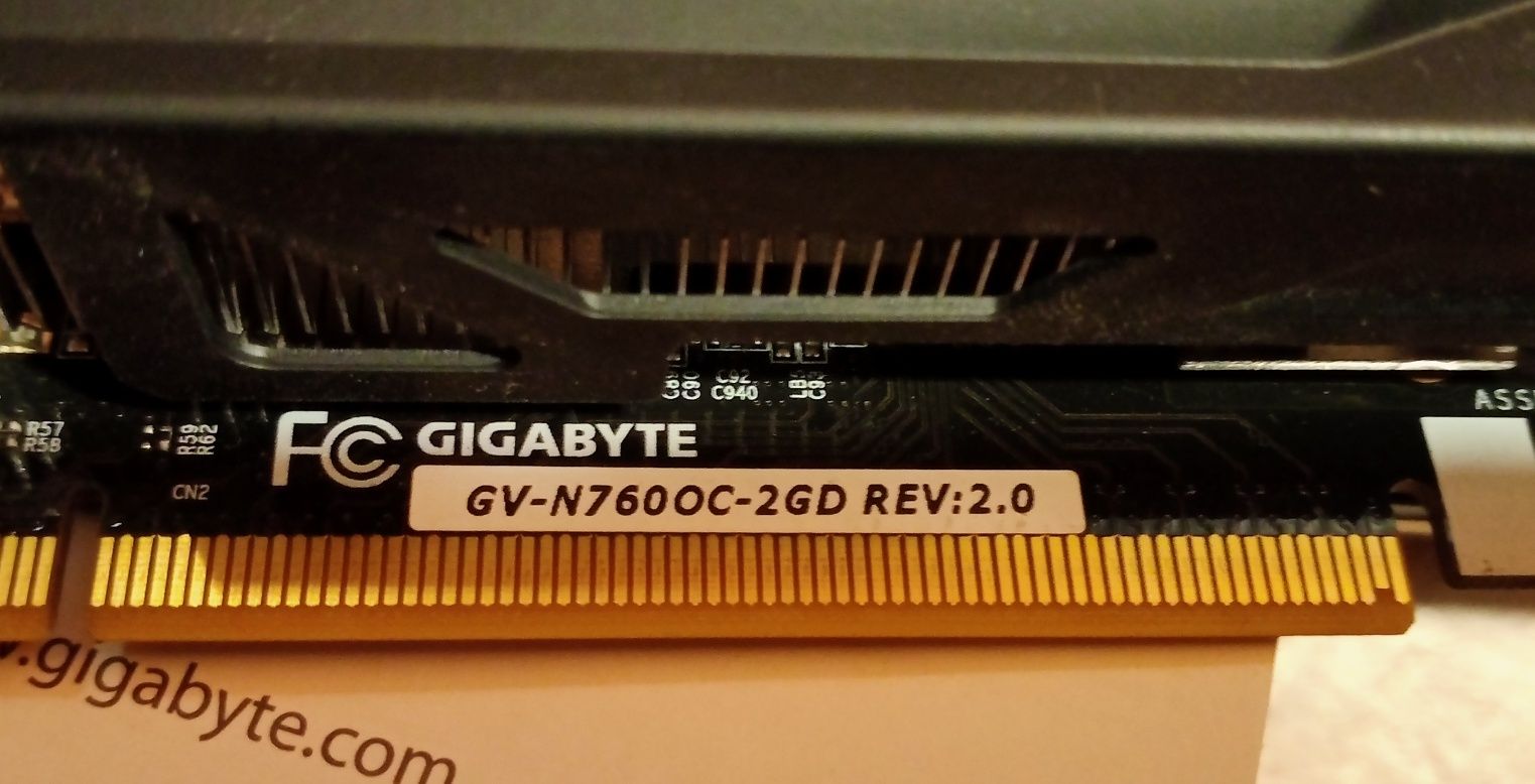 Gigabyte GeForce GTX 760 NVIDIA 2GB GDDR5