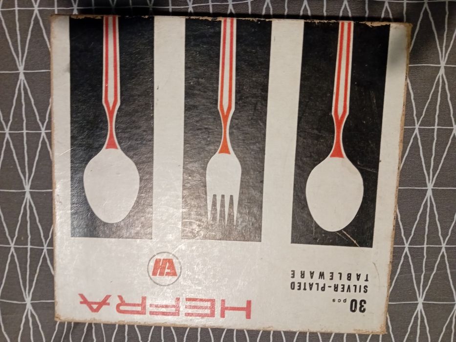 Sztućce posrebrzane