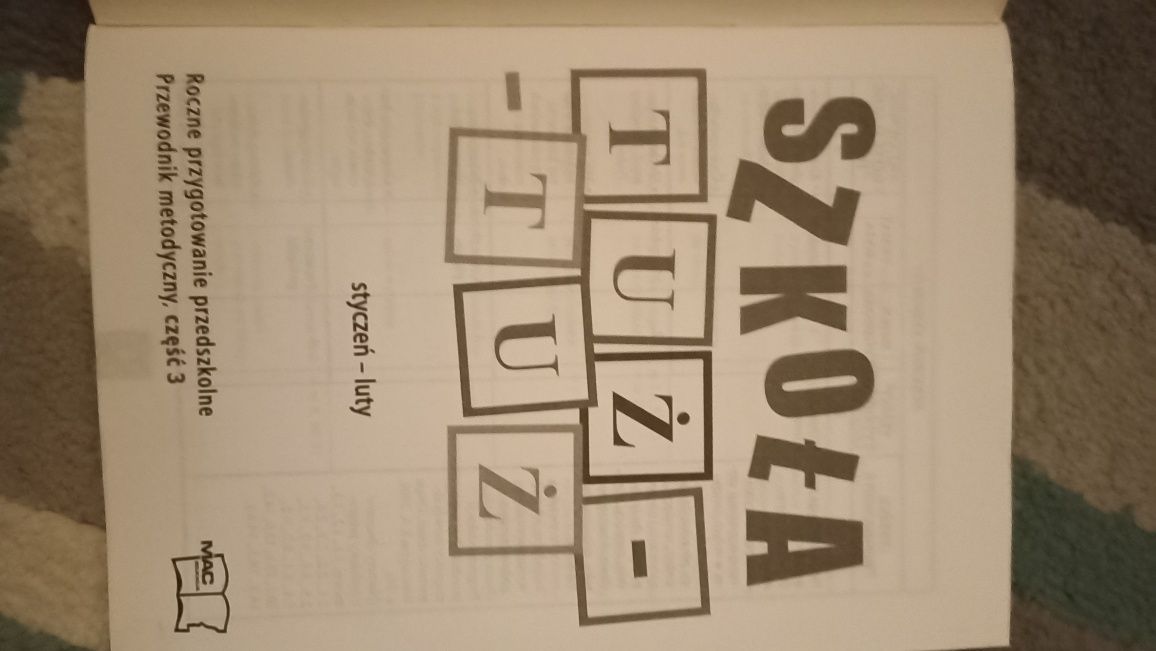 szkoła tuż -tuż przewodnik część 3
