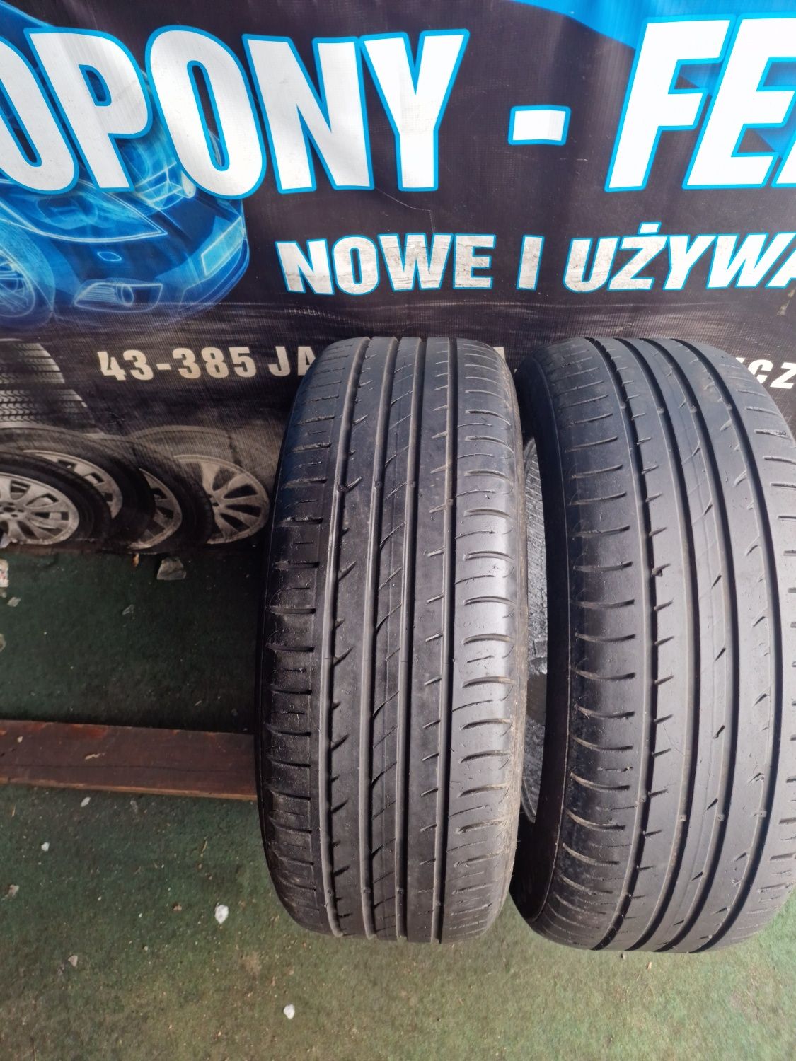 Opony letnie 235/55/19 Hankook Para