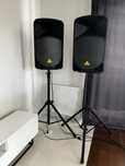 2 x Głośniki BEHRINGER B115D + statyw kolumnowy GRAVITY Okazja