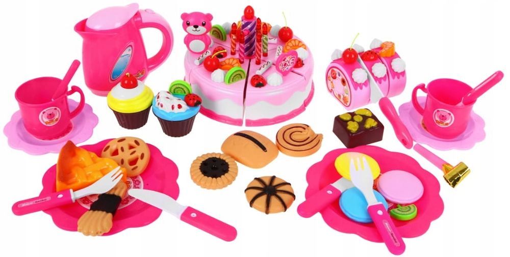 lt48 tort urodzinowy na rzepy do krojenia muffinki