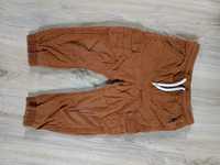 Rozmiar 86 spodnie dla chłopca cieplejsze wiosna jesień KappAhl