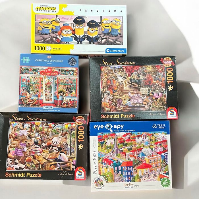 Пазлы 1000 элементов — оригинальные, отличные сюжеты