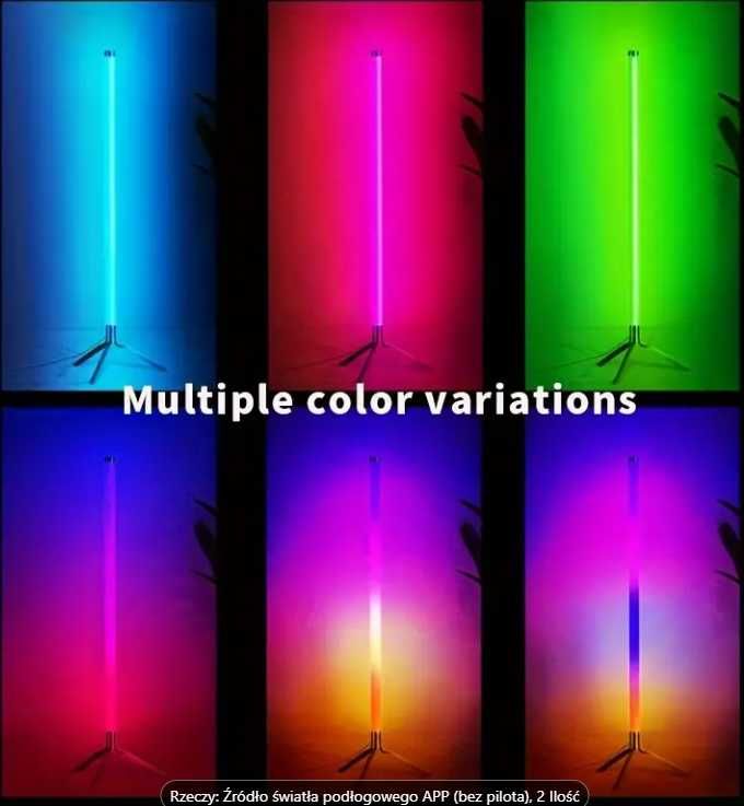 Lampa podłogowa LED RGB