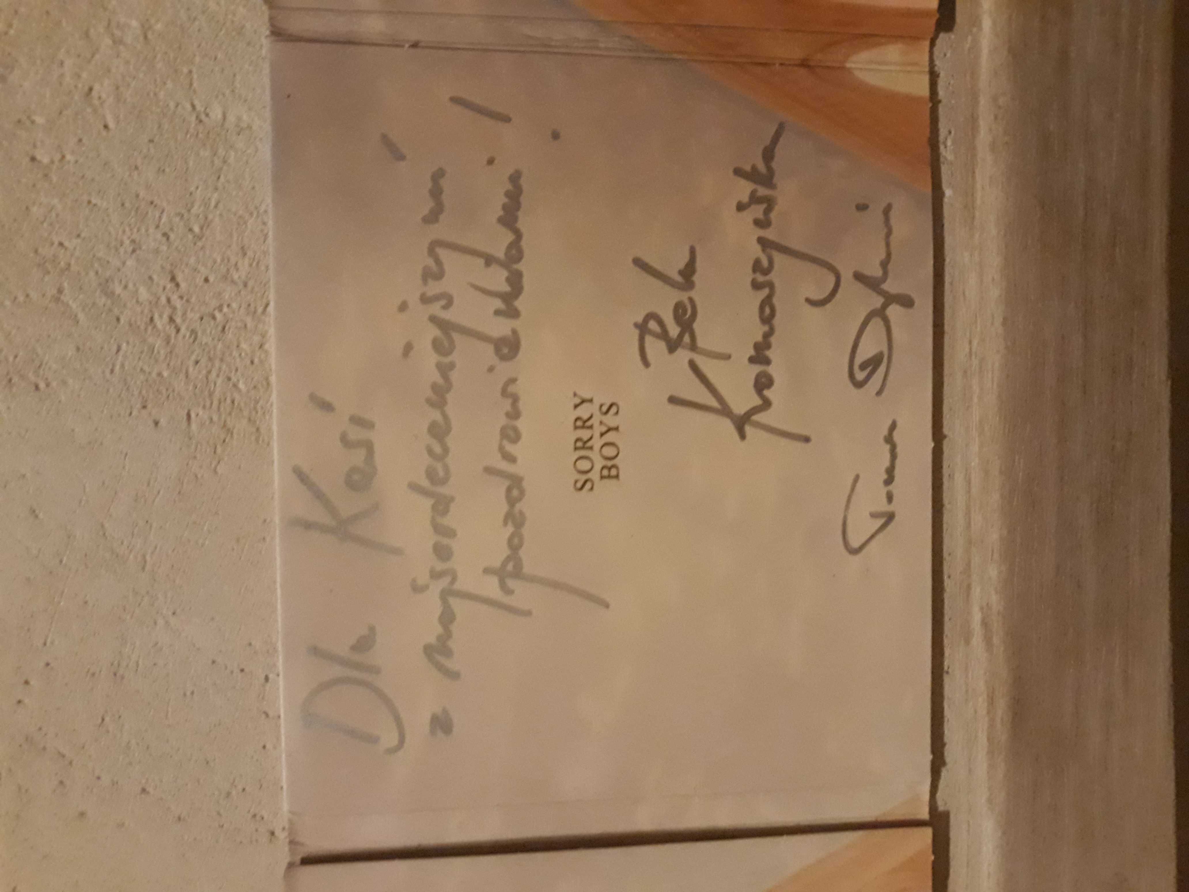 Płyta Cd Sorry Boys Roma z Autografem wokalistki zespołu