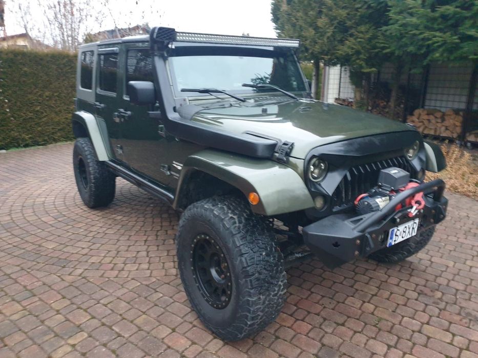 Jeep Wrangler Sahara 4x4 Zawieszenie FOX Bezwypadkowy serwisowany