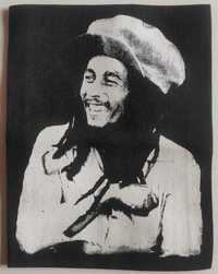 Naszywka; Bob Marley w czapce