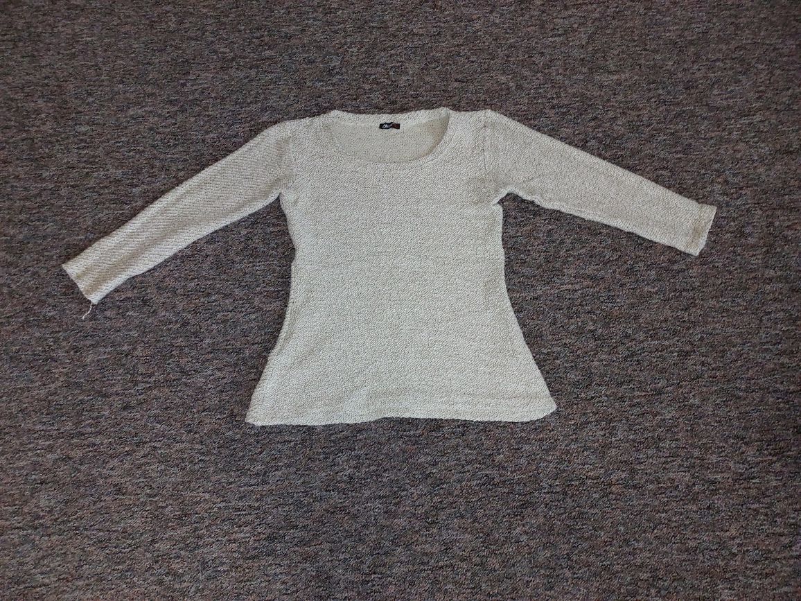 Śliczny sweter tunika damski rozmiar 38