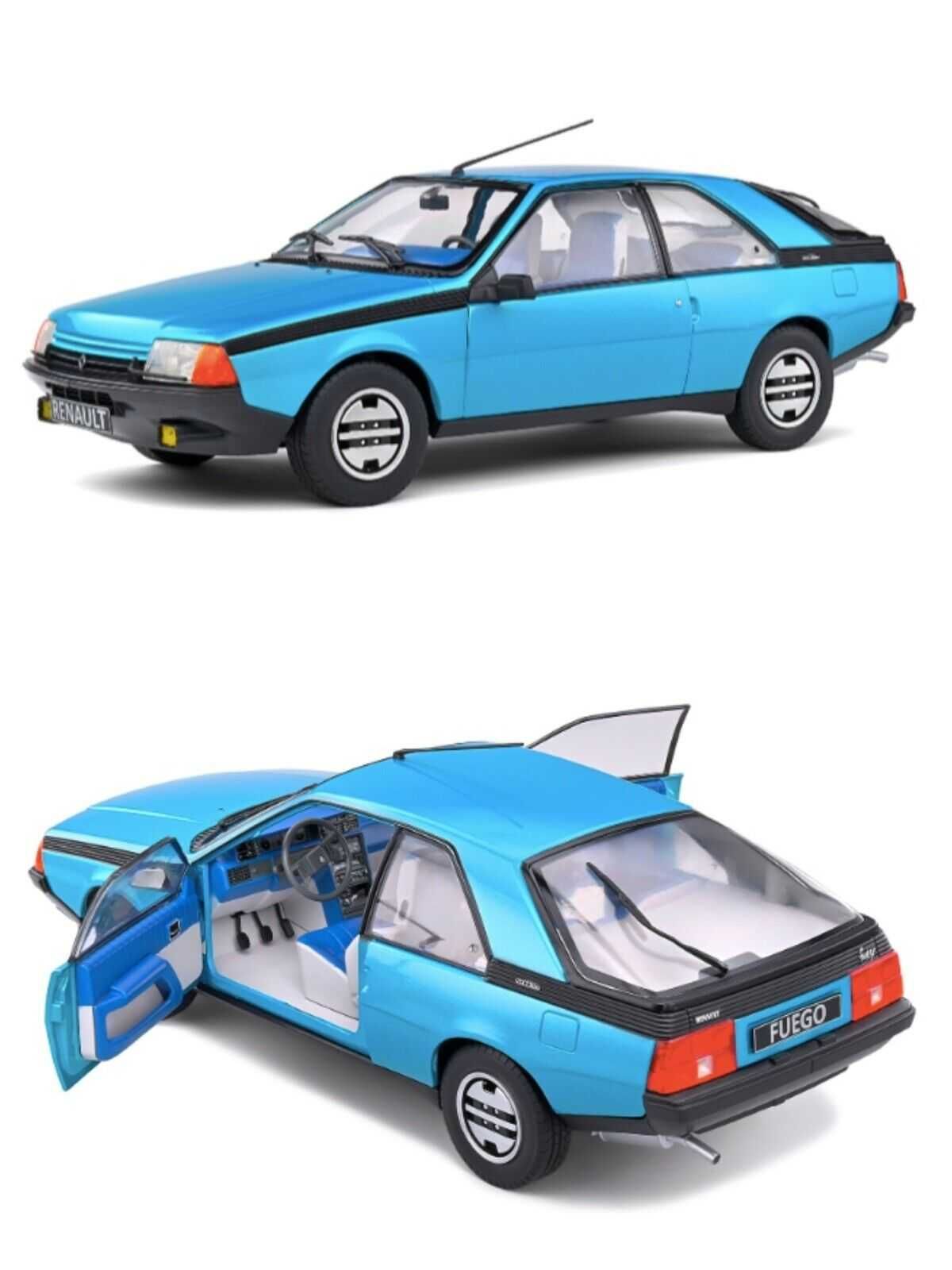 Miniatura - 1:18 - Renault Fuego GTS year 1980 - light blue metallic