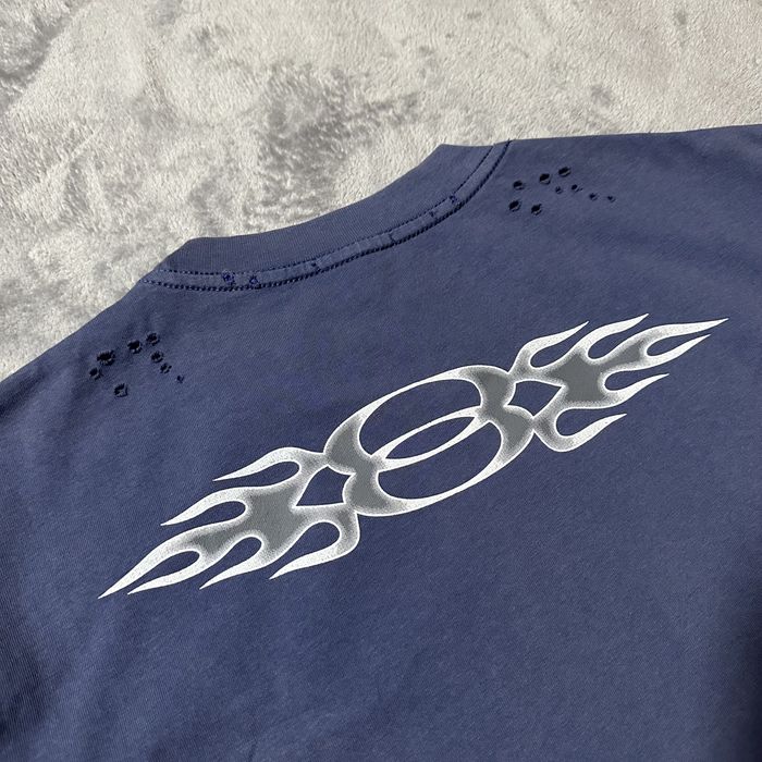 Футболка balenciaga Burning Unity y2k vetements