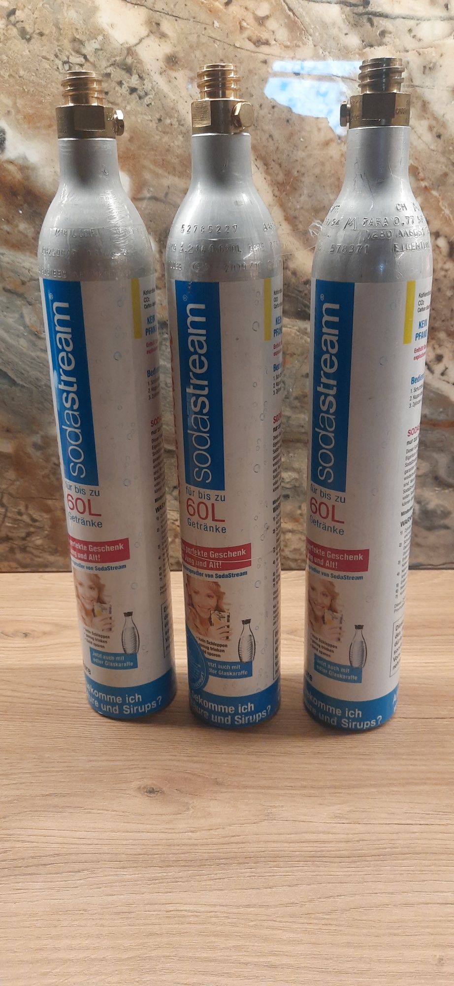 3 Naboje do sodastream