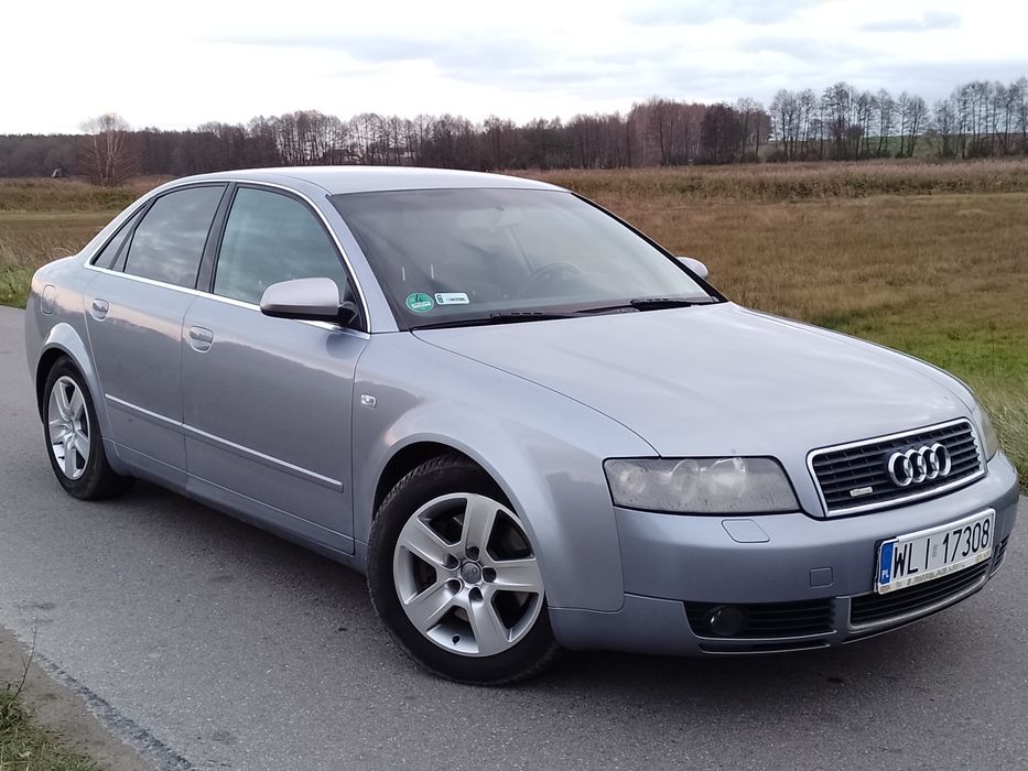 Audi A4 B6 1.8t+lpg 163km bogato wyposażona, 10 lat jeden właściciel