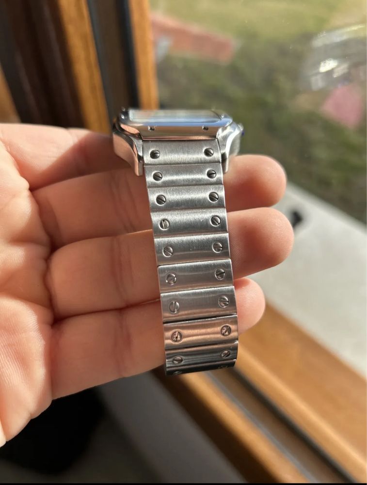 Seika Santos Mod Watch (Cartier) srebrny