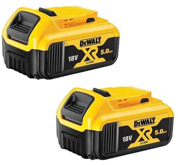 ZESTAW 18V 2x5Ah Wiertarka DCD796 + Zakrętarka DCF887 DeWALT DCK266P2T