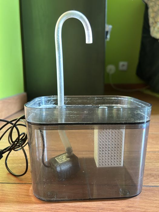 Fonte de agua para gatos