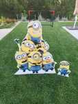 Instalação Minions, para tirar fotografias.