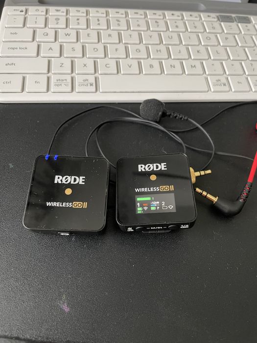 Rode wireless go II 2 бездротовий мікрофон накамерна система 1+1