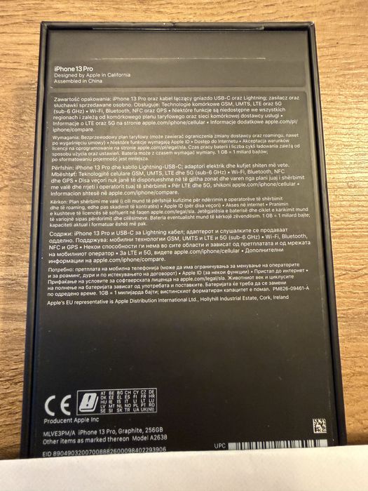 Iphone 13 PRO 256 GB