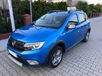 Dacia Sandero Stepway Stan idealny, oryginalny lakier, nawigacja, czujniki parkowania
