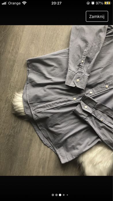 Męska koszula w paski United Colors of Benetton XL XXL