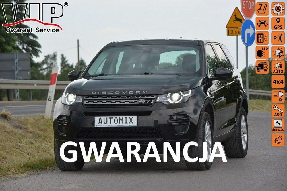Land Rover Discovery Sport 2.0D nawi bezwypadkowy 4x4 automat doinwestowany gwarancja przebiegu