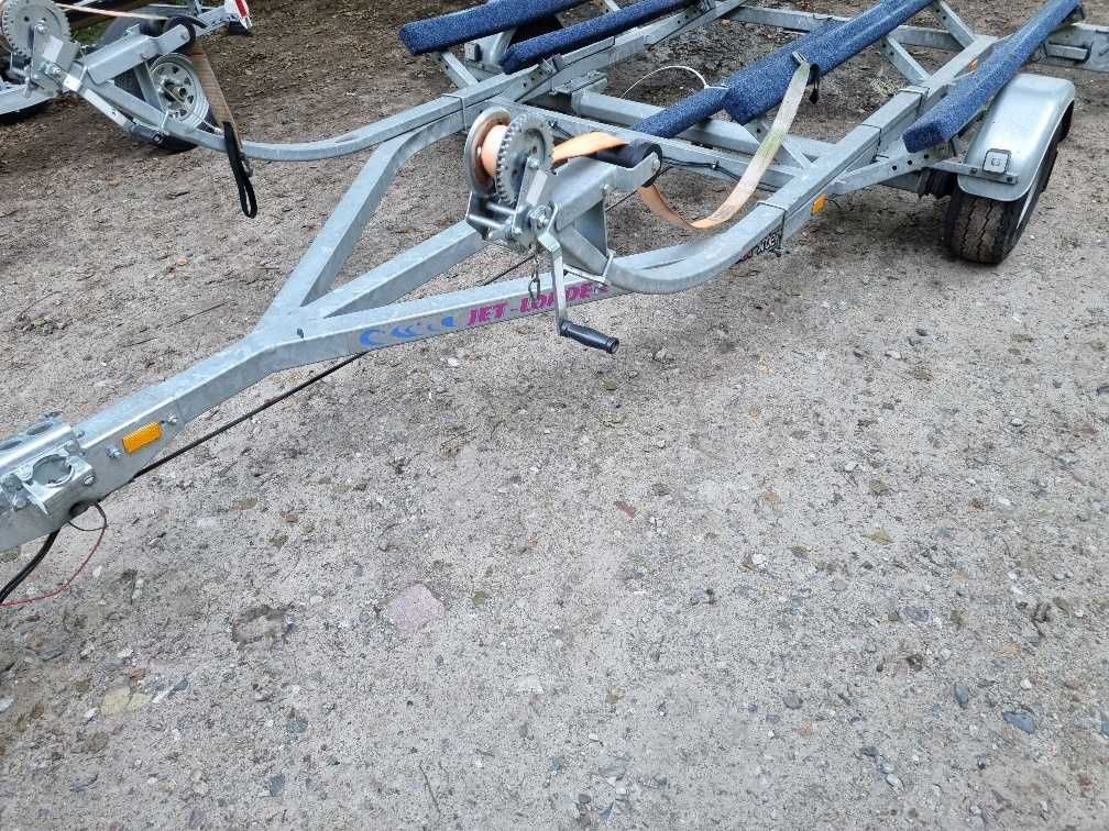przyczepa na 2 skutery wodne JET LADER hamulec najazdowy ocynkowana