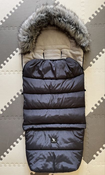 Śpiworek do wózka CottonMoose Combi 3w1 Dark blue, Stan Idealny