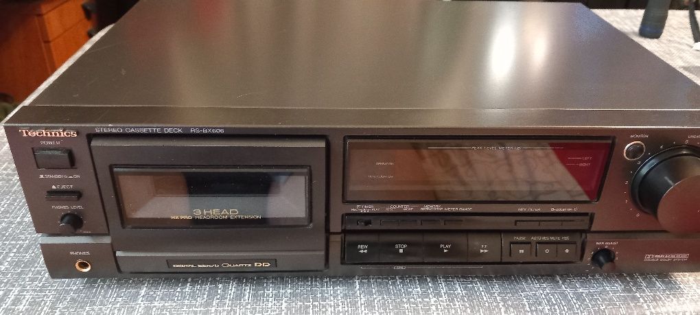 Magnetofon kasetowy technics RS-BX 606